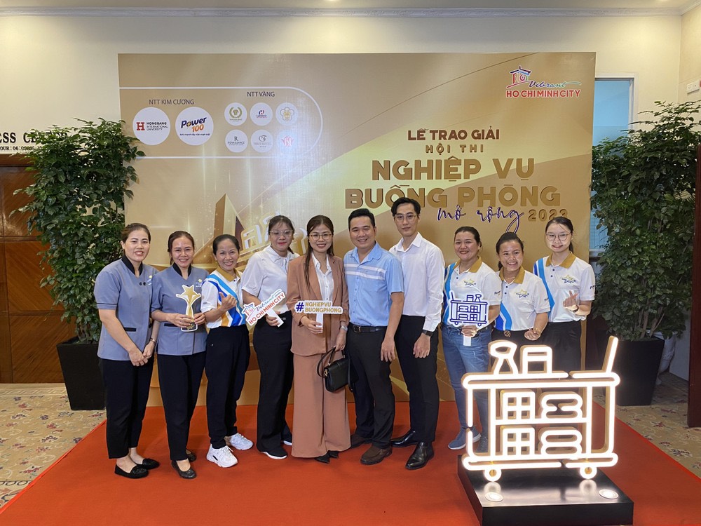 THÀNH PHỐ HCM TRAO GIẢI HỘI THI NGHIỆP VỤ BUỒNG PHÒNG MỞ RỘNG 2023